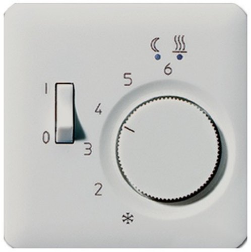 Лицевая панель Jung CD500 для терморегулятора светло-серый фото Лицевая панель Jung CD500 для терморегулятора светло-серый картинка